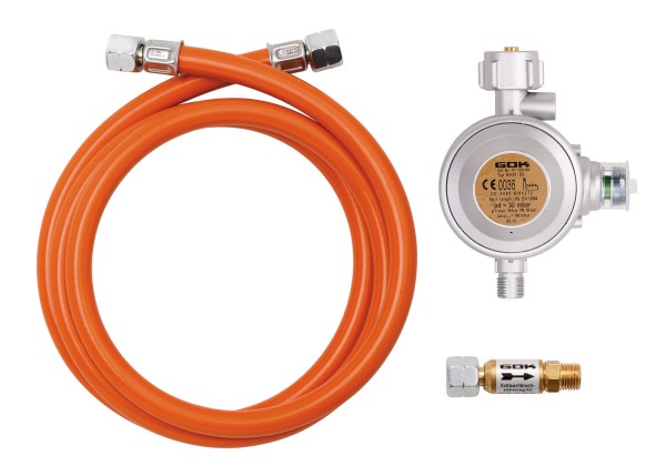 BARTSCHER Gas-Anschluss-Set, nur Außenbereich - 825152