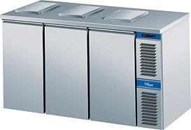 Cool Compact Abfallkühler / Konfiskatkühler 3 x 120 Liter, Voll-Edelstahl