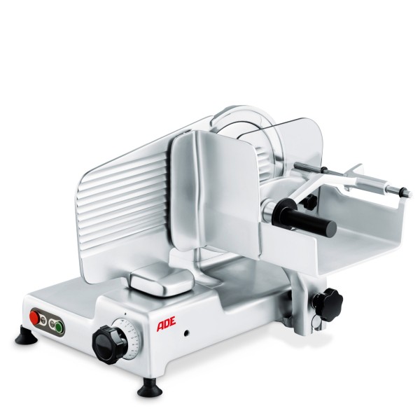 ADE Aufschnittmaschine JUWEL 2 230 Volt gerade Teflon 30 cm ADE 4030T
