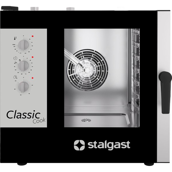 STALGAST Kombidämpfer ClassicCook manuelle Steuerung Gas 7xGN1/1 14 kW