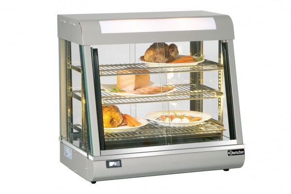 Bartscher Heiße Theke / Warmhaltevitrine Deli I, lackiert für die Gastronomie