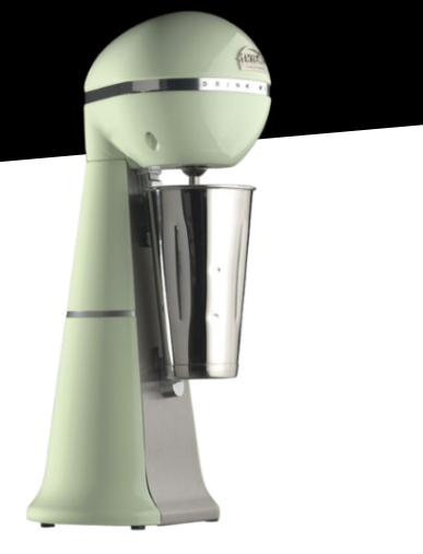 Mixer für Getränke A-2001 schwarz 15.000 bis 22.000 U/min ARTEMIS by NOSCH mit Edelstahl-Becher