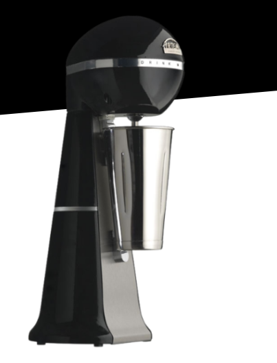 Mixer für Getränke A-2001 schwarz 15.000 bis 22.000 U/min ARTEMIS by NOSCH mit Edelstahl-Becher