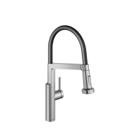 KWC 10.581.433.700FL Edelstahl-V2A BistroE Einhebelmischer mit Geschirrbrause KWC 10.581.433.700FL Edelstahl-V2A BistroE Einhebelmischer mit Geschirrbrause