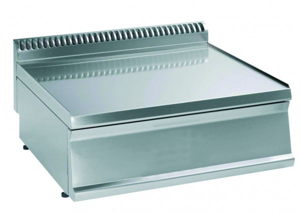 Tecnoinox Neutralelement, Arbeitsplatte ohne Schublade 700mm breit