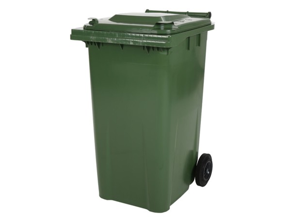 SARO 2 Rad Müllgroßbehälter 80 Liter -grün- MGB80GR