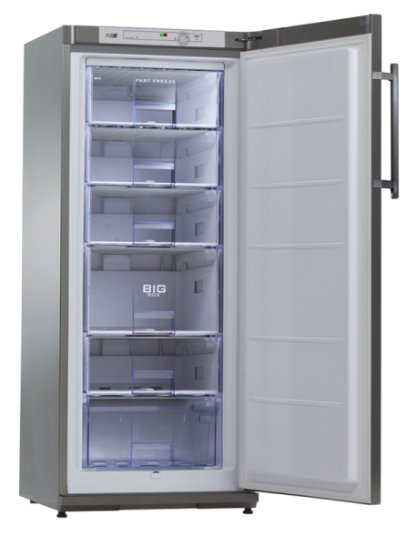 KBS Tiefkühlschrank TK 221 silver