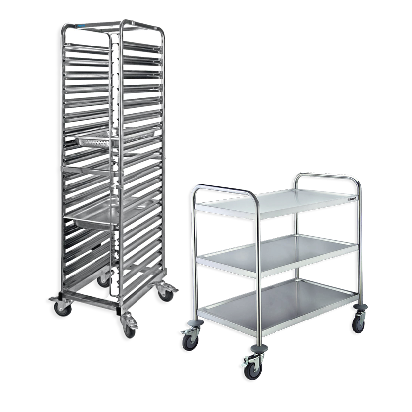 Servier- & Transportwagen