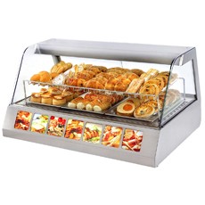 Neumärker Heiße Theke / Warmhaltevitrine VVC 120 - 3 x GN 1/1 für den Gastronomiegebrauch