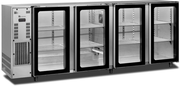 SARO Backbarcooler mit 4 Glastüren, Modell FGB 451-267 A PV