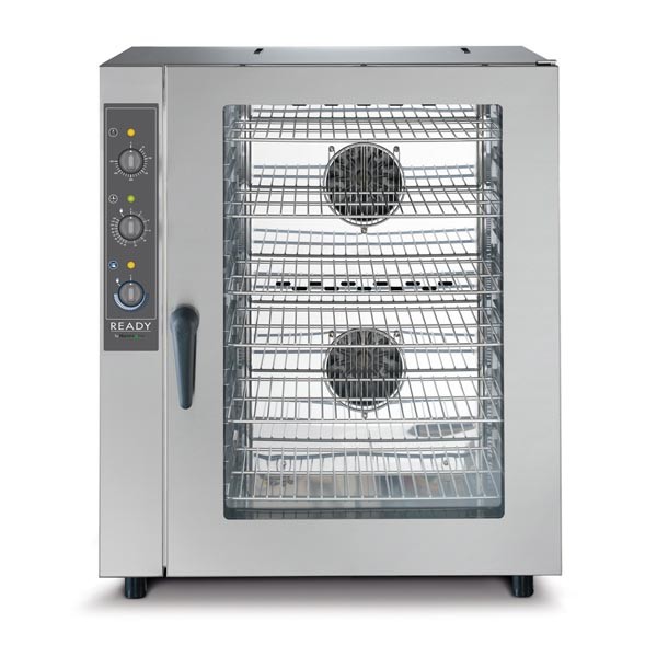 Gastronomie Konvektionsofen LAINOX 10 x GN 1/1 mit Befeuchter, Elektro Heissluftofen, 12,5kW