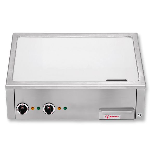 Berner BGAX60C Asia Teppanyaki-Grillplatte hartverchromt