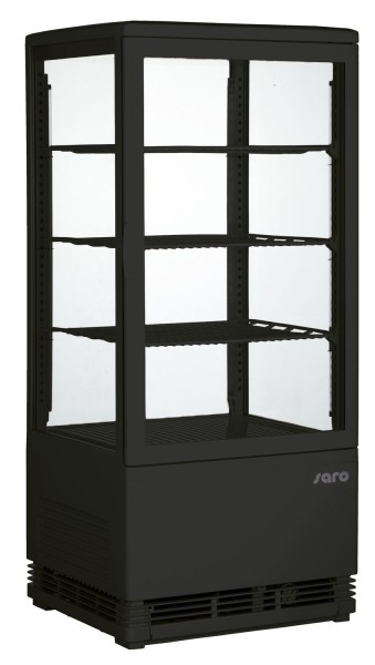 SARO Kühlvitrine SC 80 schwarz