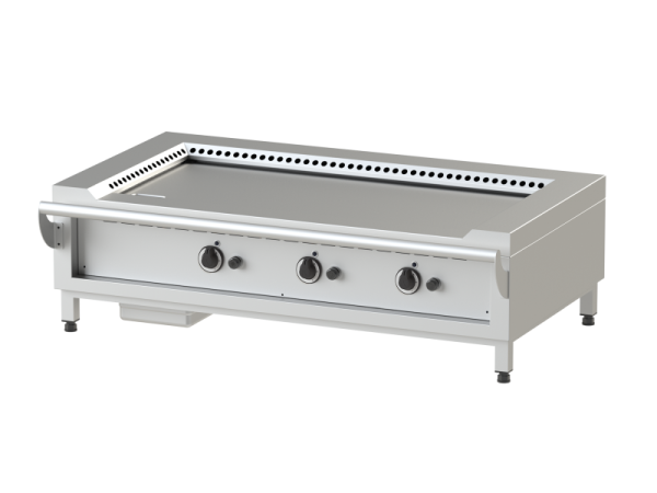 KBS Gas Teppanyaki-Grill mit 3 Heizzonen 21 kW Tischgerät