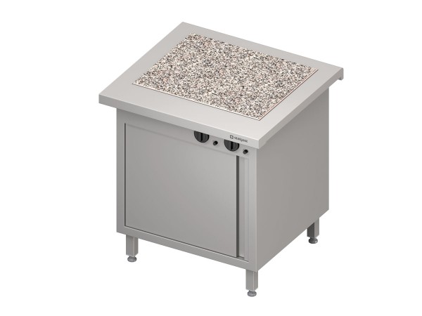 STALGAST Wärmeschrank "Free Flow" mit einer Wärmeplatte aus Granit 799x735x880 mm Granitabdeckung "S