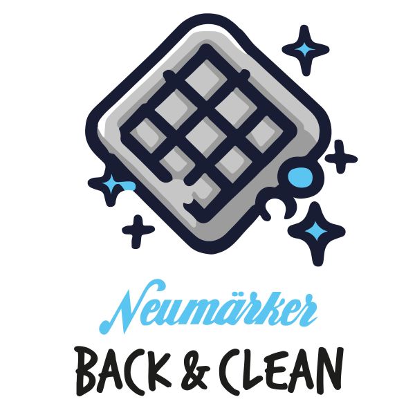 Back & Clean Reinigungs-Service für GUSS-EISEN Waffel-Backplatten