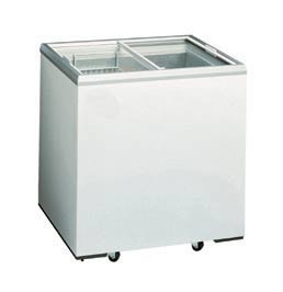 KBS Eiscreme Impuls-Tiefkühltruhe D 200 mit Glasschiebedeckel