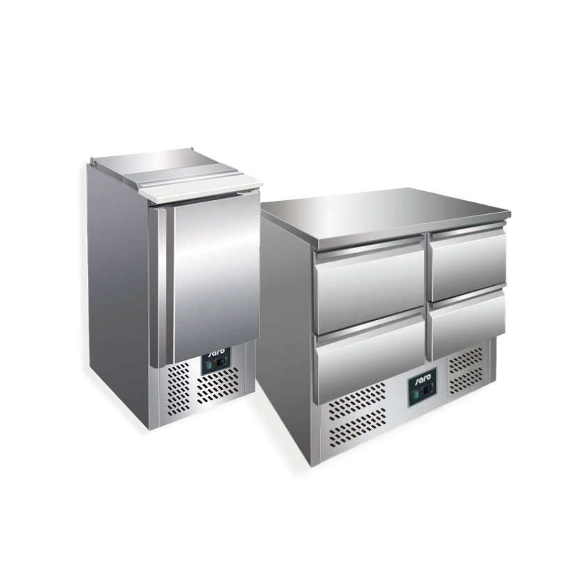 Saladetten & Kühltische