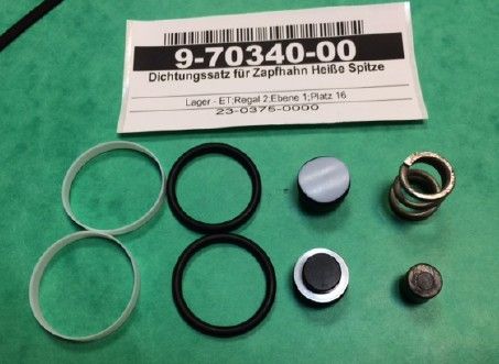 Dichtungssatz für Zapfhahn Heiße Spitze 9-70340-00