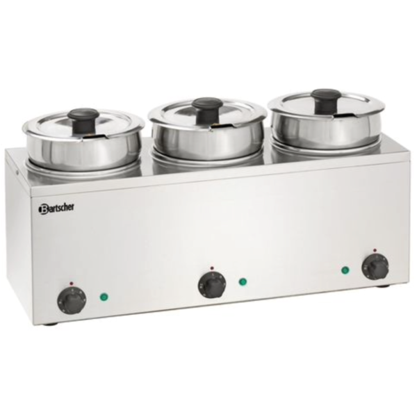 BARTSCHER Bain Marie Hotpot, 3x Topf, 3,5 L - 607035