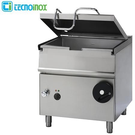 Kipp-Pfanne Tecnoinox 50 Liter BS8IG7 Gas-Kipppfanne