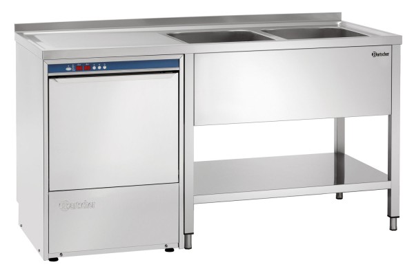 BARTSCHER Spülcenter 700, B1600 2 Becken RE - 306650
