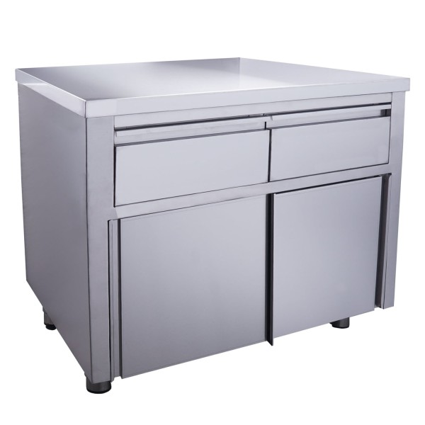 SARO Schiebetürenschrank mit 2 Schubladen 1000X700mm