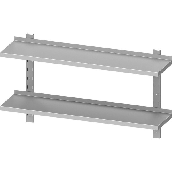 STALGAST Doppel-Wandbord ECO mit Konsolen und Wandschienen versch. Ausführungen höhenverstellbar, Se