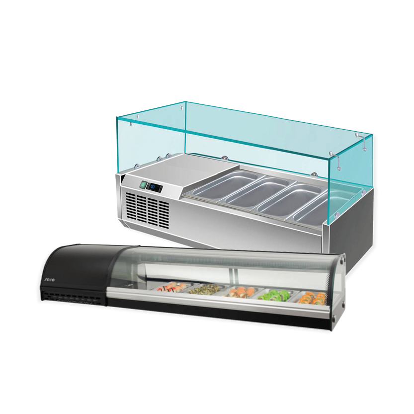 Aufsatzkühlvitrinen
