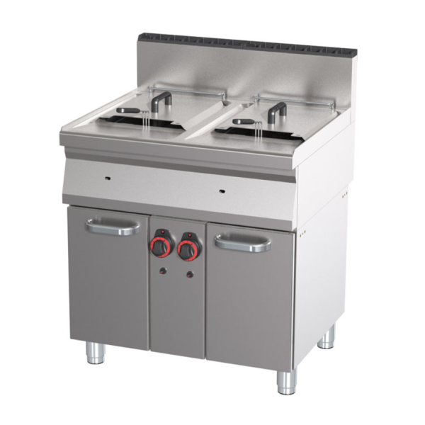 PROFIKOCHER 362522 Gas-Fritteuse 2 x 15 Liter