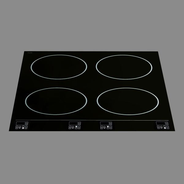 Berner BI4EGS20TKITC Induktionsherd mit 4 Kochstellen und ITC