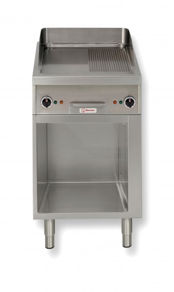 Berner BGD80H Speed Griddleplatte halb und halb 13,4 kW