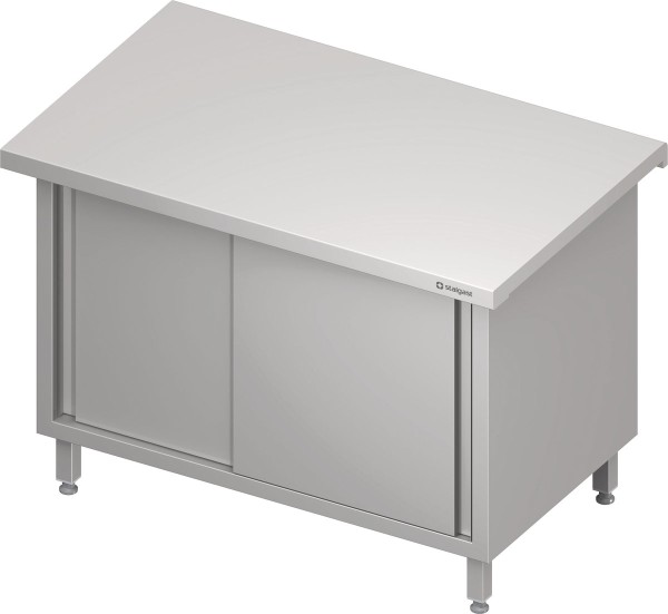 STALGAST Neutralausgabe "Free Flow" mit Schiebetüren 1000x735x880 mm Granitabdeckung "Standard G1"