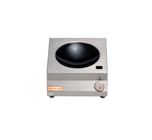 LOCHER 201281 Elektro-Induktionswok, 3,5 kW