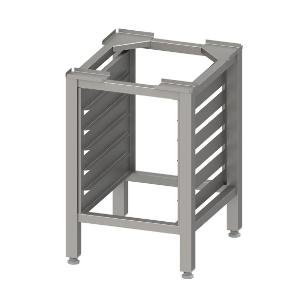 Untergestell mit 7 GN-EInschubschienen für STN-Compact, GN2/3, h=650 mm