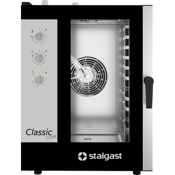 STALGAST Kombidämpfer ClassicCook manuelle Steuerung Gas 11xGN1/1 20 kW