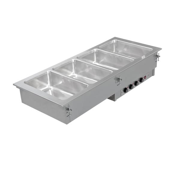 Einbau Bain-Marie getrennt regelbare Becken, 2x GN 1/1