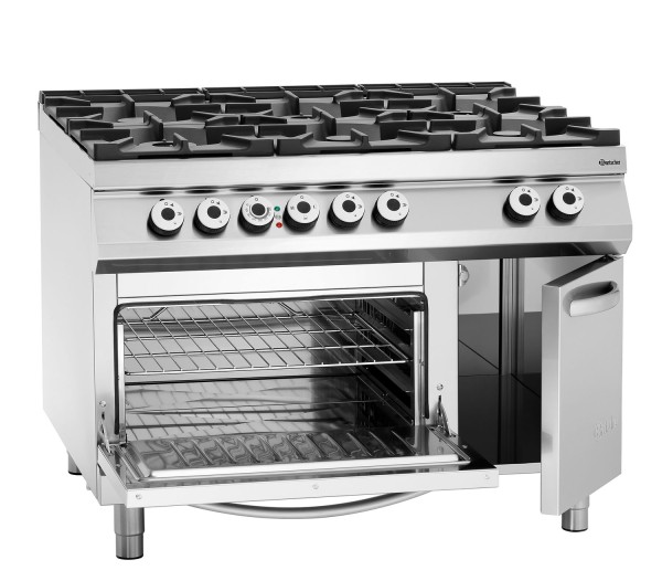 BARTSCHER 6 Flammen Gasherd, EBO 2/1GN, NS - 2952481