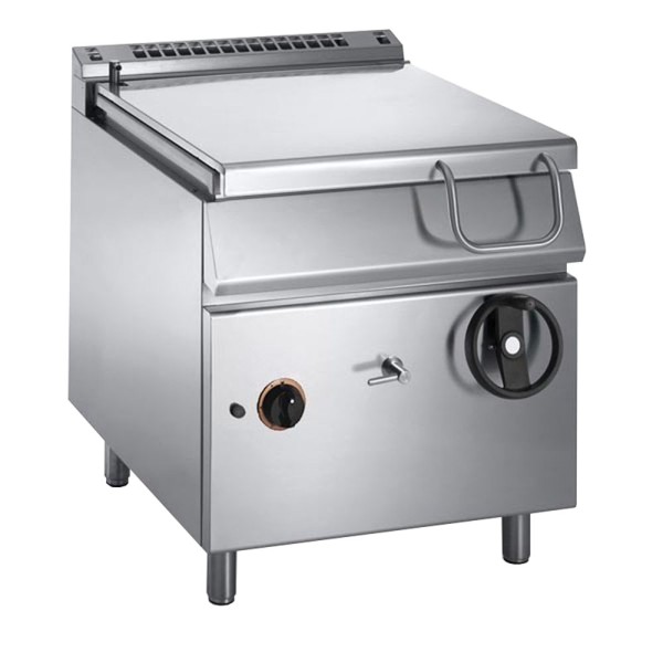 KBS Gas-Kipp-Bratpfanne 60 L Compound-Stahl 14 kW