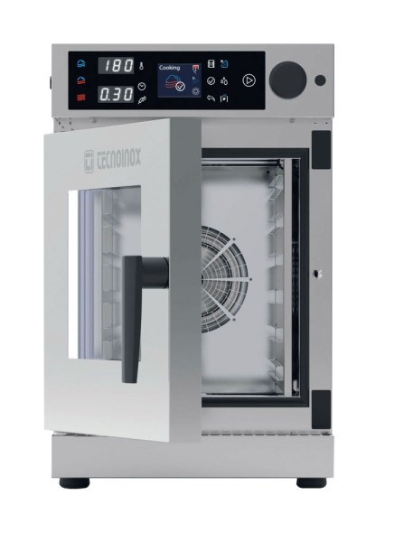 KBS Kombidämpfer Ready Touch Compact 6 GN 1/1 - Längseinschub und Reinigungssystem