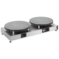 Neumärker Crepe-Gerät Aktiv II, 2xØ40 cm, 2x3,2 kW