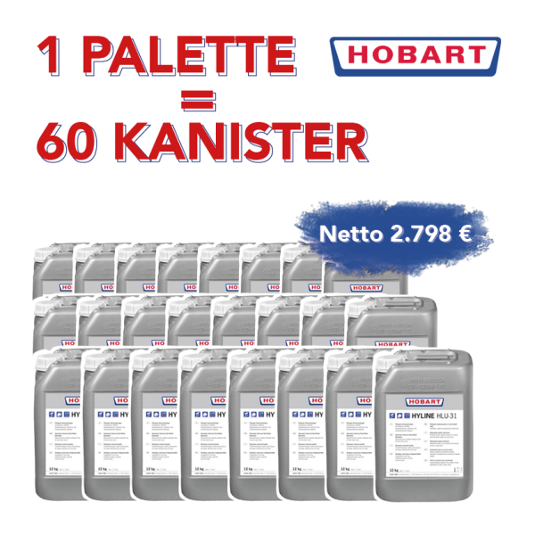 HOBART HLU-31 HYLINE Aktion Palettenware
