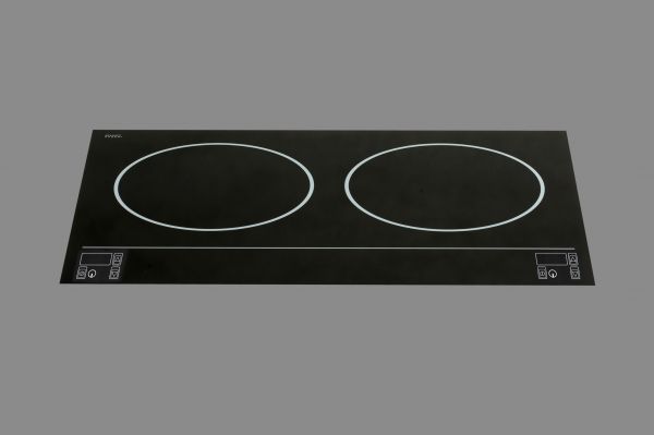 Berner BI2EGS7QT, Sensor Tastenfeld, 2 Induktions-Kochstellen nebeneinander