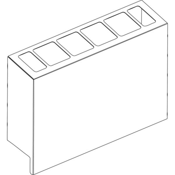 KBS Fritteusen Kaminverlängerung 600mm