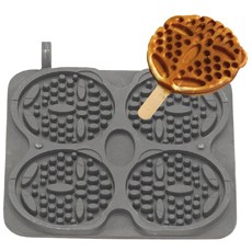 Waffeleisen-Wechselplatte Bärchenwaffel am Stiel von Neumärker