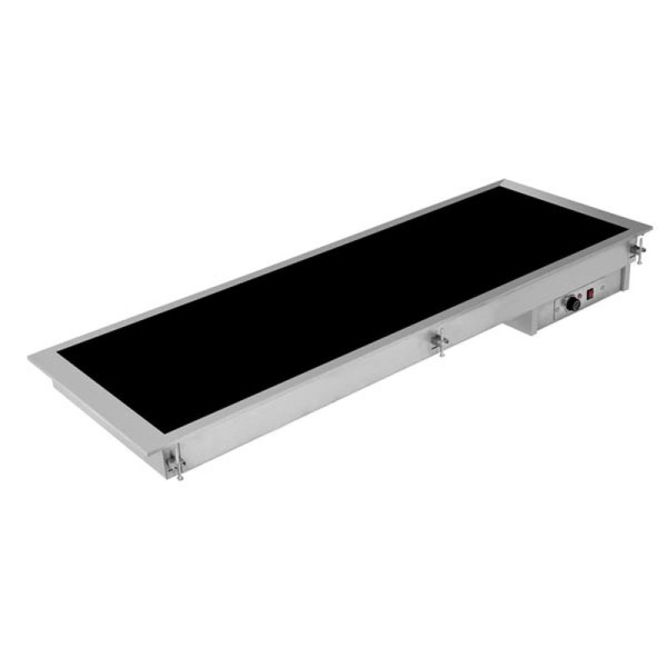 KBS Einbau Glaskeramik-Warmhalteplatte mit Strahlheizkörpern GN 5/1
