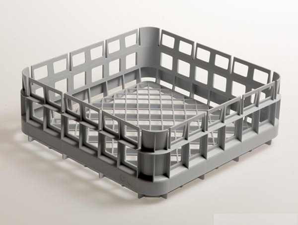 KBS Gläserkorb eckig 15cm hoch aus Kunststoff