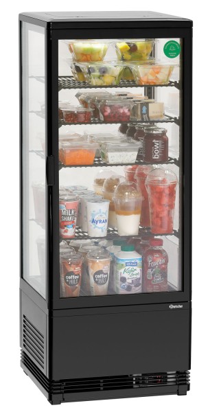 BARTSCHER Mini-Kühlvitrine 98L-SW