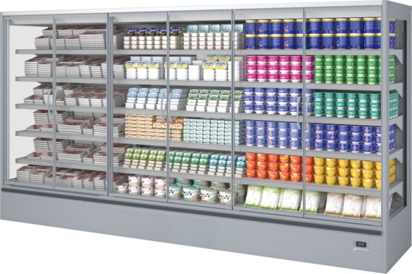 KBS Wandkühlregal Genova 937 ZK mit Drehtüren