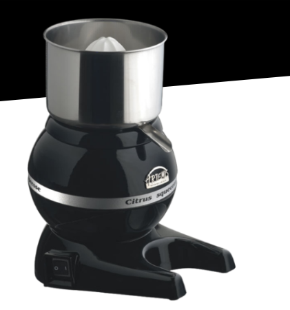 Manuelle Zitruspresse AK5 schwarz ARTEMIS by NOSCH mit 1.500 U/min.